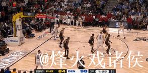 约基奇助攻琼斯命中三分,掘金加时赛开局7-0攻势 约基奇助攻琼斯命中三分,掘金加时赛开局7-0攻势